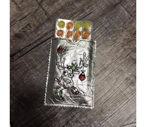 Stickdatei - Rentier Doodle